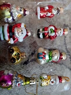 Набор маленьких елочных игрушек