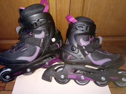 Ролики FIT 3 oxelo(р. 37) +защита+шлем