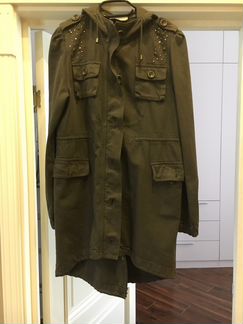 Джинсовая парка L