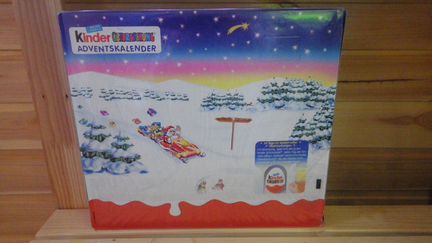 Адвенткалендарь Kinder Киндер 2001 год