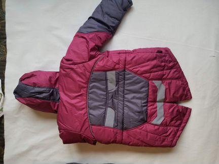 Новый зимний комплект: куртка и полукомбинезон 116