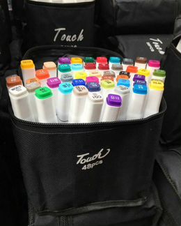 Маркеры для счечинга,фламастеры для рисования.24