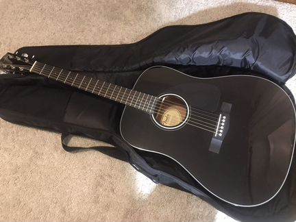 Акустическая гитара fender CD-60 BK-DS-v2
