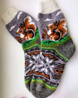 Носки шерстяные