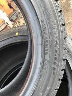 Новые зимние шины 235/45 r18 dunlop wm02 для камри