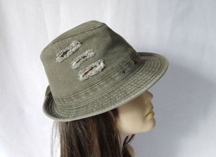 Модная джинсовая шляпа Унисекс