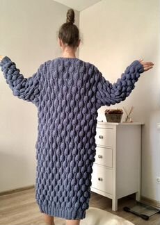 Кардиган ручной работы пальто