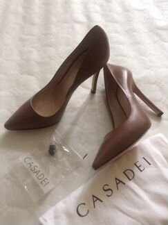 Новые туфли Casadei (Италия) коричневые