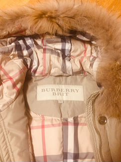 Пуховик парка Burberry оригинал