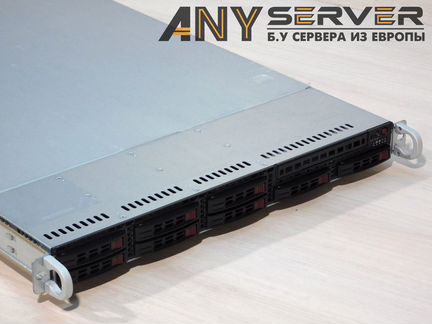 Сервер Supermicro 1027R 2xE5-2640 128Gb 8x2.5