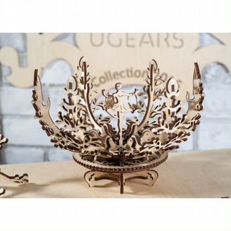 Конструктор 3D-пазл Ugears Цветок