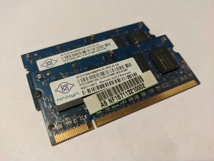 Оперативная память DDR2 NT512T64UH8B0FN-3C 512Mb