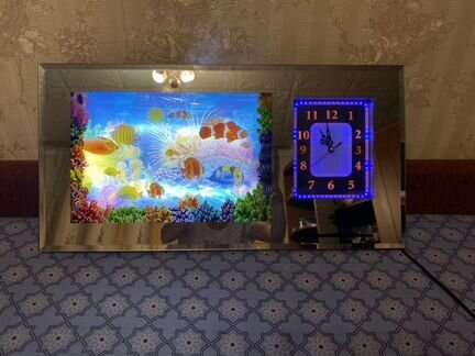 Часы ночник