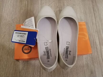 Новые балетки, туфли размер 35