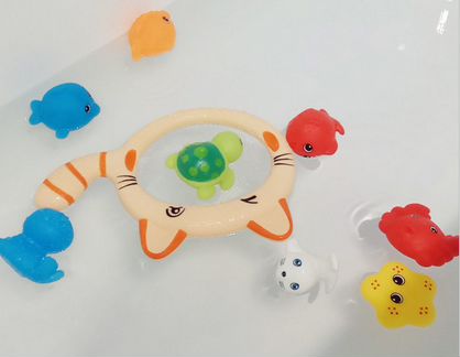 Игрушка для ванны Покорми котика