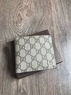 Бумажник Gucci кошелек гуччи канвас