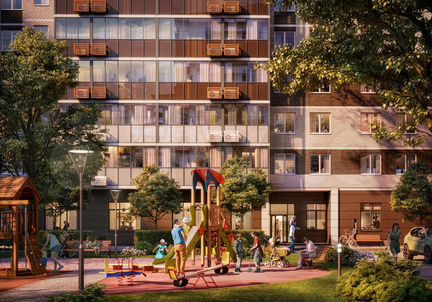3-к квартира, 64.3 м², 10/12 эт.