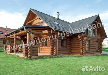 Сруб дома 6х6 в чашу