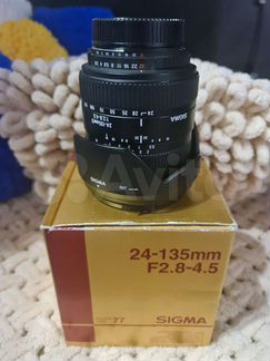 Объектив Sigma 24-135 F 2,8-4.5 для Nikon Япония