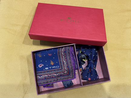 Бабочка и платок Etro, оригинал
