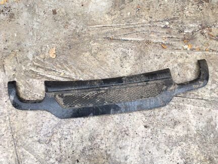 Накладка на бампер задняя Mercedes-Benz Sl