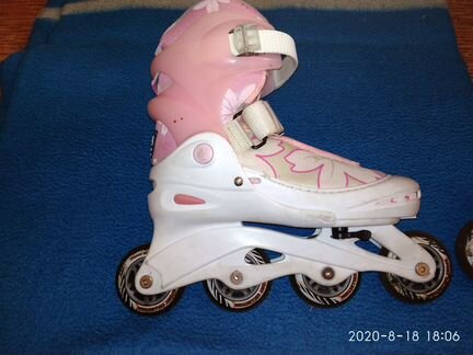 Ролики детские раздвижные, р. 34-37