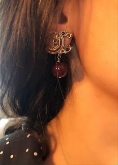 Серьги Chanel, оригинал