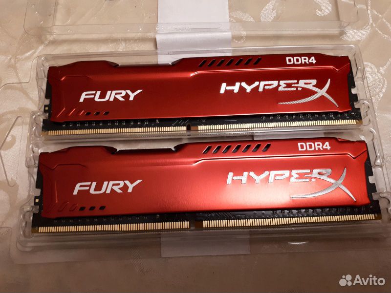 DDR4 16x2(32GB) HyperX fury 89603341480 купить 1