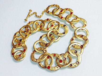 Винтажное колье Metropolitan Museum of Art 1980-е