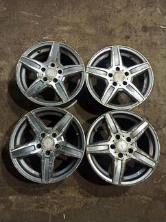 Диски бу литые R16 LU на Mercedes
