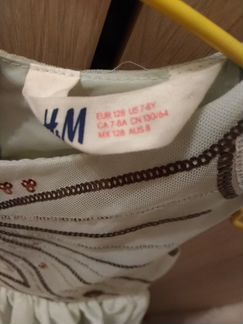 Платье праздничное H&M 128 размер
