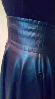 Юбка солнце чёрная