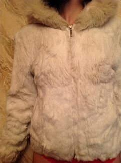 Шуба из кролика loveing classic fashion leopard