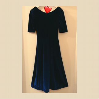 Платье новое синее