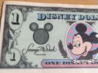 Коллекция современных денег Дисней Disney Dollar объявление продам