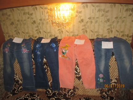 Джинсы детские, 5 пар
