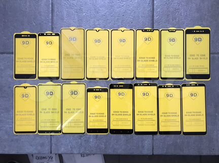 Защитное стекло на все модели Xiaomi Сяоми арт.013