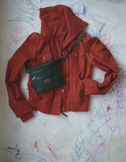 Куртка Orsay оранжевая вельвет