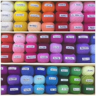 Вязальные нитки ирис (пряжа)