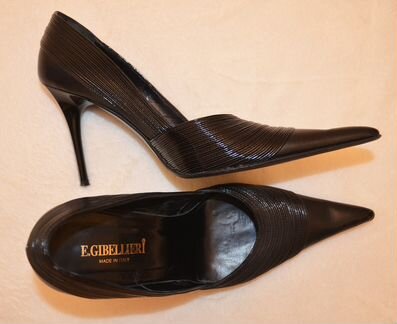 Туфли черные