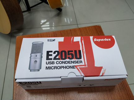 Конденсаторный USB микрофон Superlux E205U