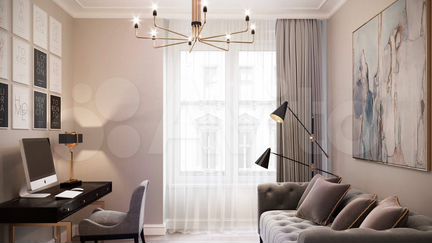 2-к квартира, 92.4 м², 8/14 эт.