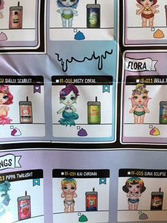 Редкая русалка poopsie fantasy friends оригинал