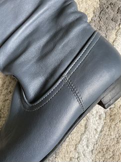 Сапоги кожаные 38