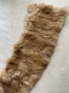 Отрезы норки на замше