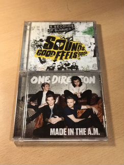 Диски One Direction и 5 Seconds Of Summer