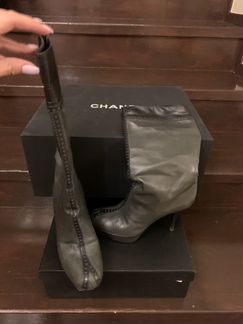 Сапоги Saint Laurent Tribute