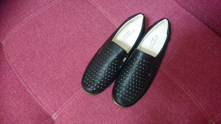 Полуботинки/туфли женские широкие