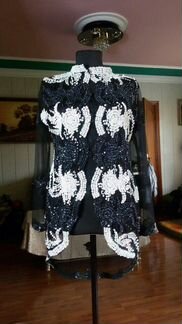 Роскошный Фрэнч. Itali. Ручная работа паэтки/бисер