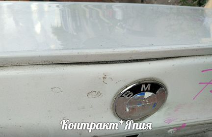Крышка багажника BMW E46 купе рест + м спойлер